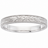 Estate Platinum Vintage Band