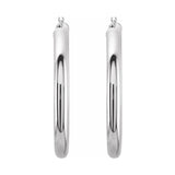 Tube Hoop Earrings