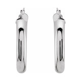 Tube Hoop Earrings