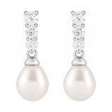 Accented Pearl Earrings