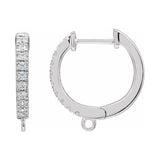 Accented Hoop Earring Top