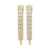 Accented Hoop Earring Top