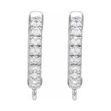 Accented Hoop Earring Top