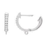 Accented Hoop Earring Top