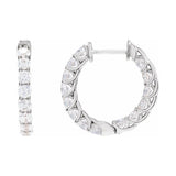 Inside-Outside Hoop Earrings