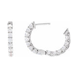 Inside-Outside Hoop Earrings