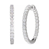 Inside-Outside Hoop Earrings