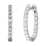 Inside-Outside Hoop Earrings
