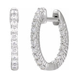 Inside-Outside Hoop Earrings