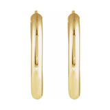 Tube Hoop Earrings