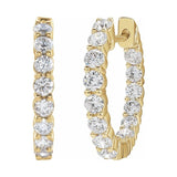 Inside-Outside Hoop Earrings