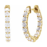 Inside-Outside Hoop Earrings