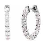 Inside-Outside Hoop Earrings