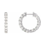 Inside-Outside Hoop Earrings