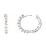 Inside-Outside Hoop Earrings