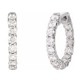 Inside-Outside Hoop Earrings