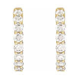 Inside-Outside Hoop Earrings