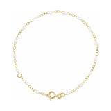 2 mm Enamel Bead Adjustable Chain