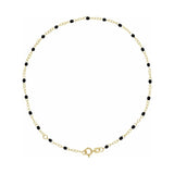2 mm Enamel Bead Adjustable Chain