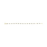 2 mm Enamel Bead Adjustable Chain