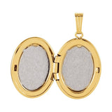 Oval Floral Locket
