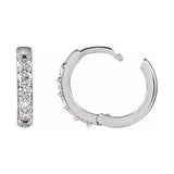 Accented Huggie Earrings