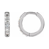 Accented Huggie Earrings