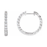 Inside-Outside Hoop Earrings
