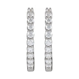 Inside-Outside Hoop Earrings