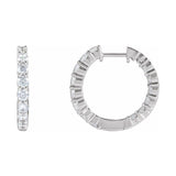 Inside-Outside Hoop Earrings