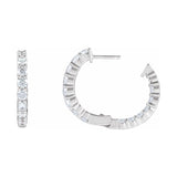 Inside-Outside Hoop Earrings