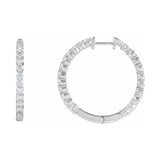 Inside-Outside Hoop Earrings