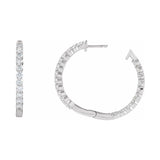 Inside-Outside Hoop Earrings