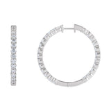 Inside-Outside Hoop Earrings