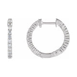 Inside-Outside Hoop Earrings