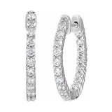 Inside-Outside Hoop Earrings