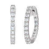Inside-Outside Hoop Earrings