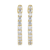 Inside-Outside Hoop Earrings