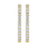 Inside-Outside Hoop Earrings