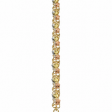 Estate 10k Tri-Tone Bracelet