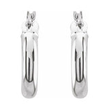 Tube Hoop Earrings