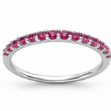 14k White Gold Tourmaline Ring