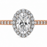 Halo Engagement Ring