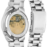 Citizen Silver Tone Stainless Steel Mickey Automatic Watch