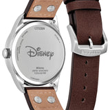 Citizen Silver Tone Disney Stainless Steel Eco Drive Watch