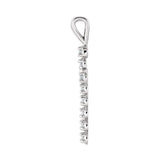 Accented Cross Pendant