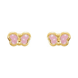 Youth Enamel Butterfly Earrings