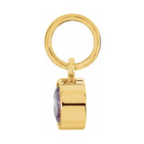 Posh Mommy® Imitation Birthstone Charm/Pendant