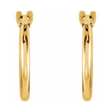 Youth Hoop Earrings