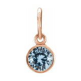 Posh Mommy® Imitation Birthstone Charm/Pendant